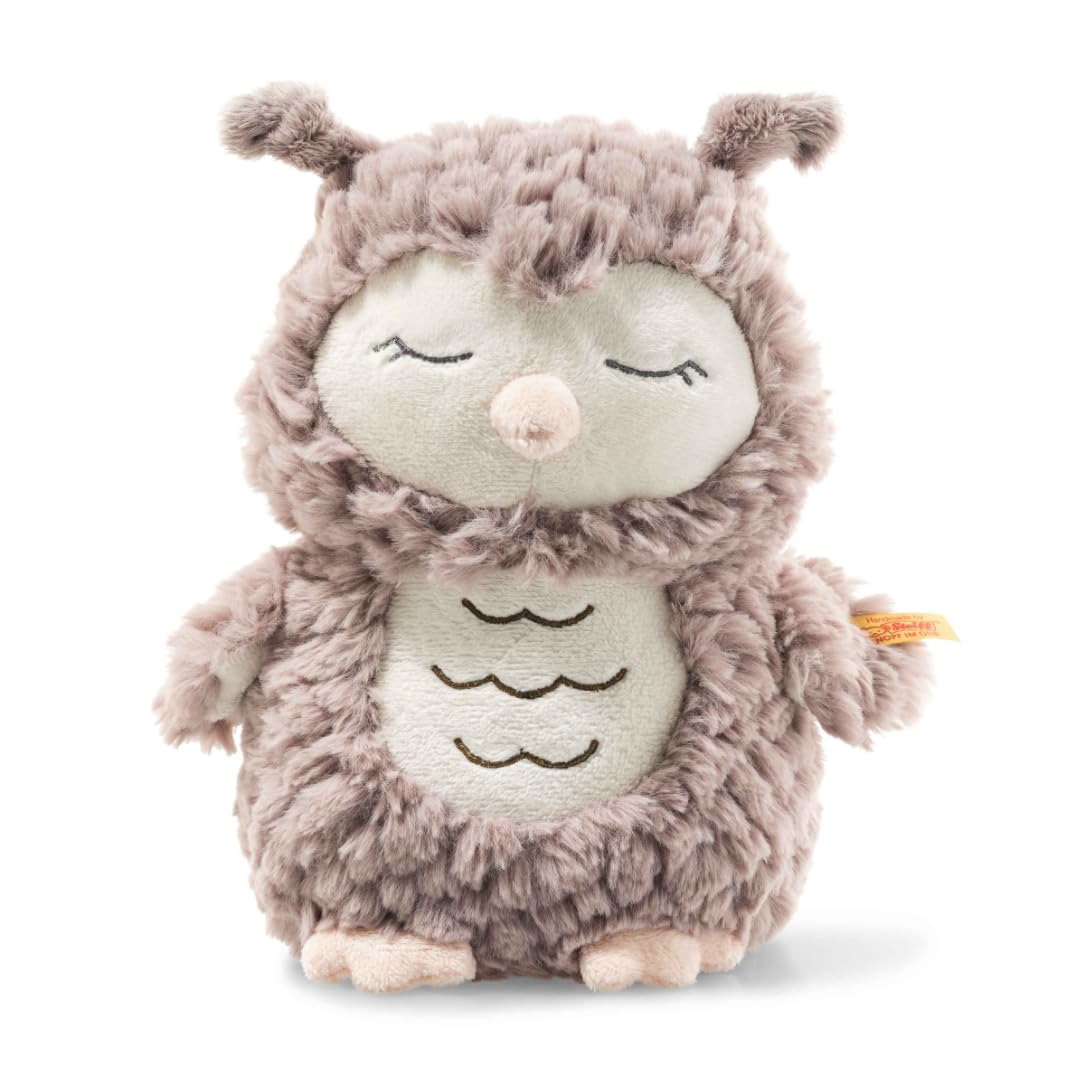 616SqHzTOOL Steiff Kuscheltier Ollie Eule, Süßes Stofftier, Jungen, Mädchen & Babys ab 0 Monaten, Friends, Plüschtier ige – Bild 1