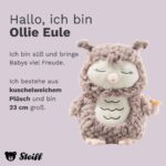 Steiff Kuscheltier Ollie Eule, Süßes Stofftier, Jungen, Mädchen & Babys ab 0 Monaten, Friends, Plüschtier ige – Bild 6